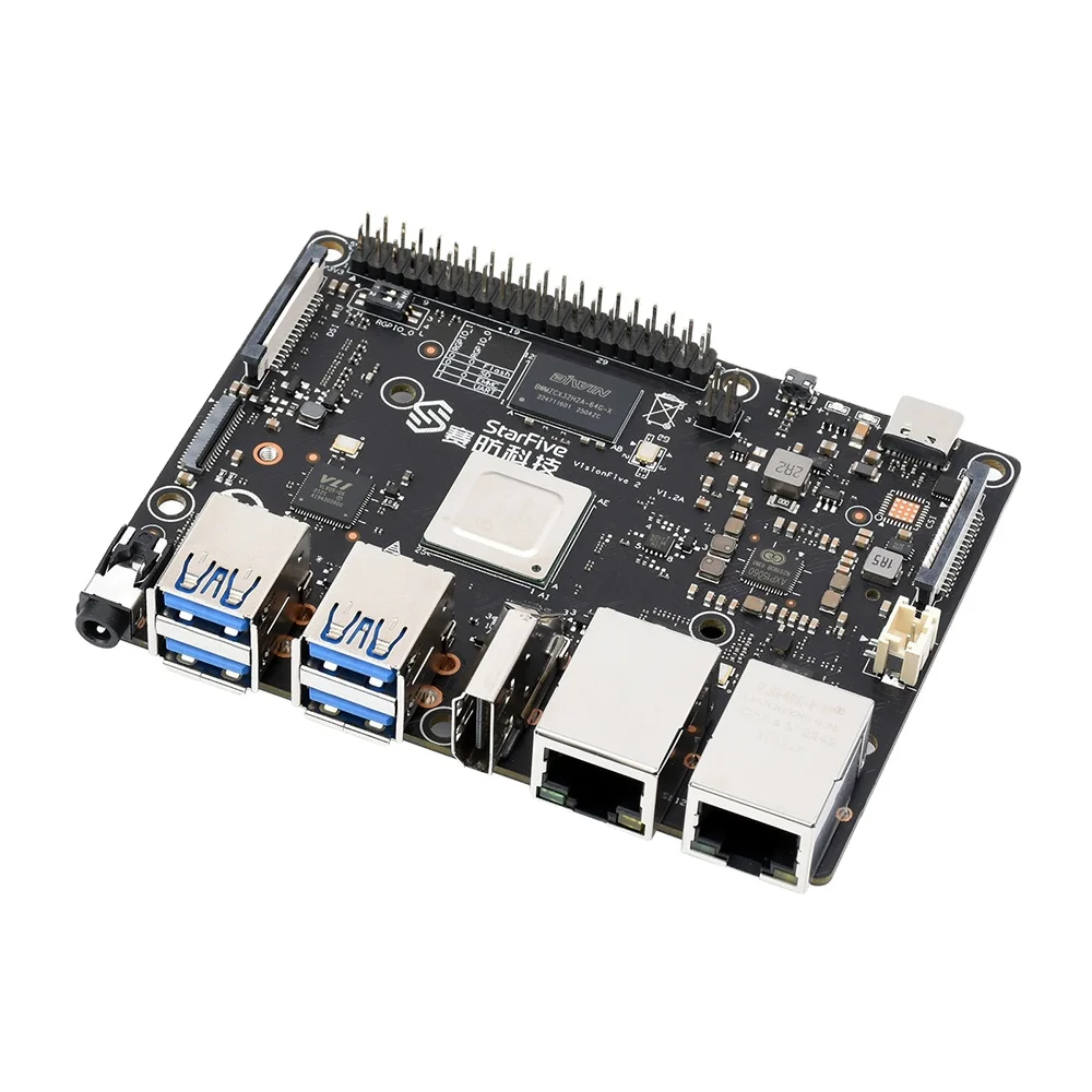 Raspberry Pi 5 8Gb Board - VisionFive2 8GB WiFi AI Kit RISC-V