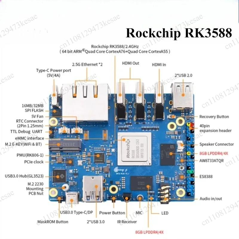 Orange Pi 5 Plus RK3588 SBC 16 - Orange Pi 5 Plus 16Gb ulasan dan harga