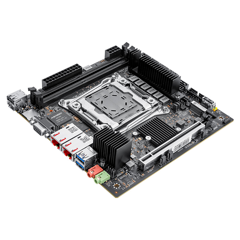 C612 LGA 2011-3 Xeon X99 Mothe - Nas Motherboard 8 Sata Mini Itx ulasan dan harga