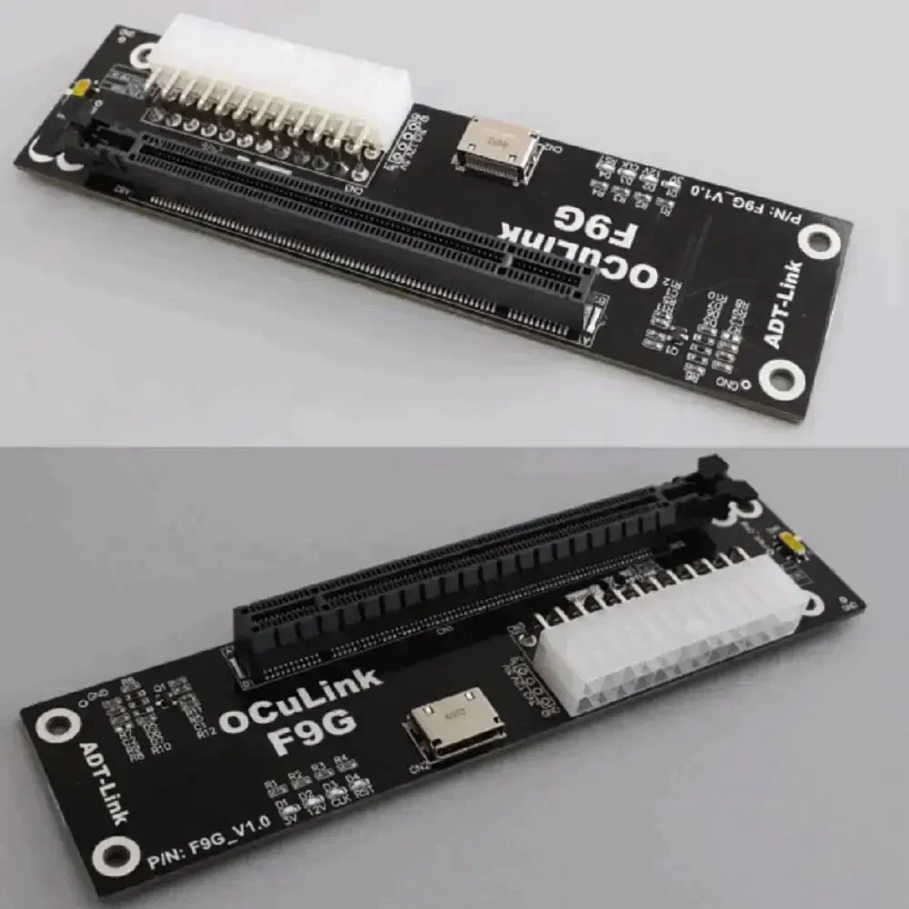 F9G 64Gbps OcuLink to PCIE 4.0 - Oculink Egpu Mini Pc ulasan dan harga