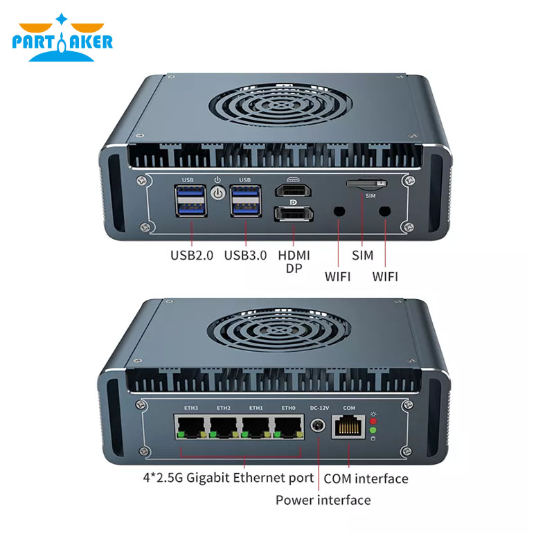 12th Gen Intel I3-1115G4 Fanle - Pfsense Firewall Router 2.5G 4 I226 ulasan dan harga