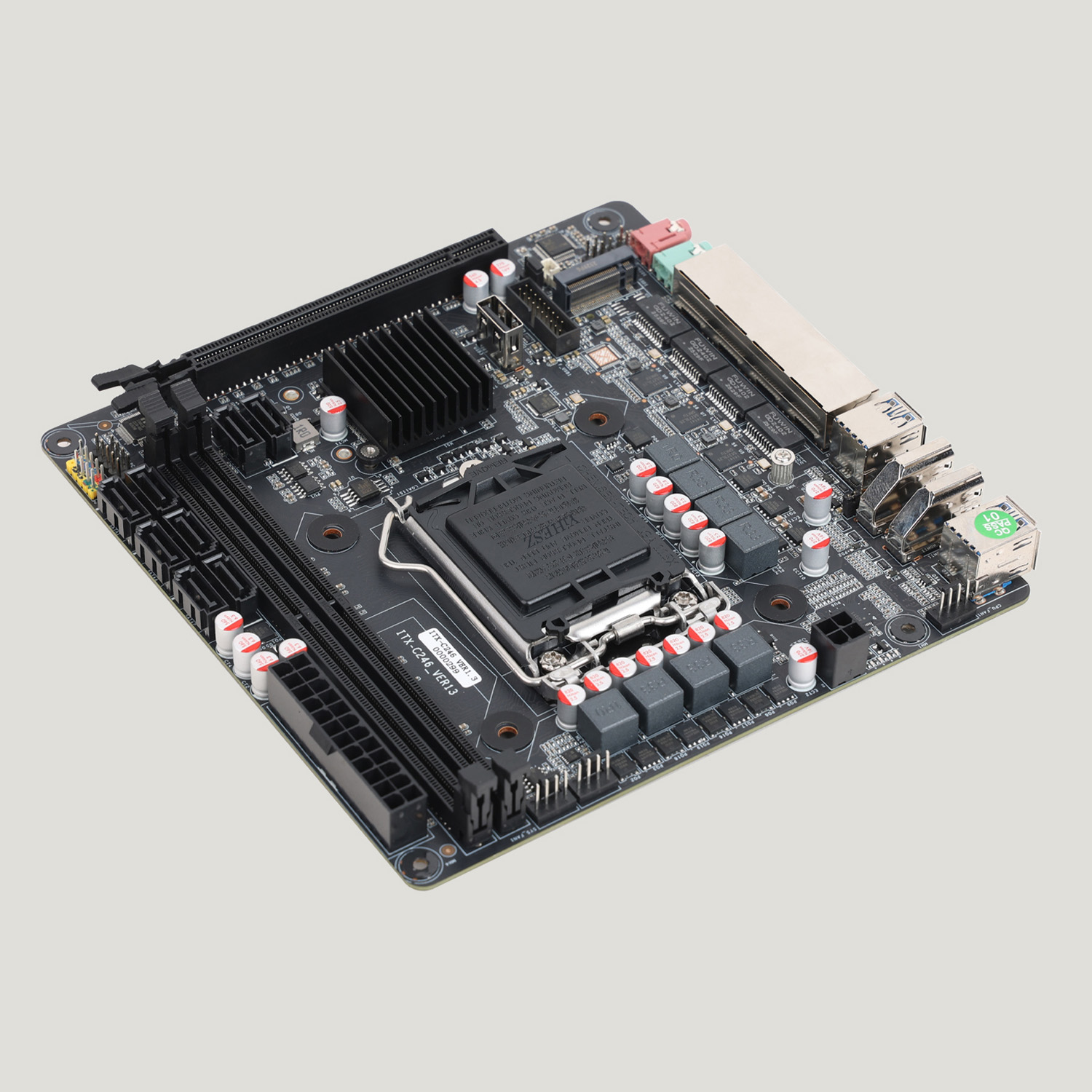 C246 Mini-ITX Motherboard 8 Ba - Nas Motherboard 8 Sata Mini Itx ulasan dan harga