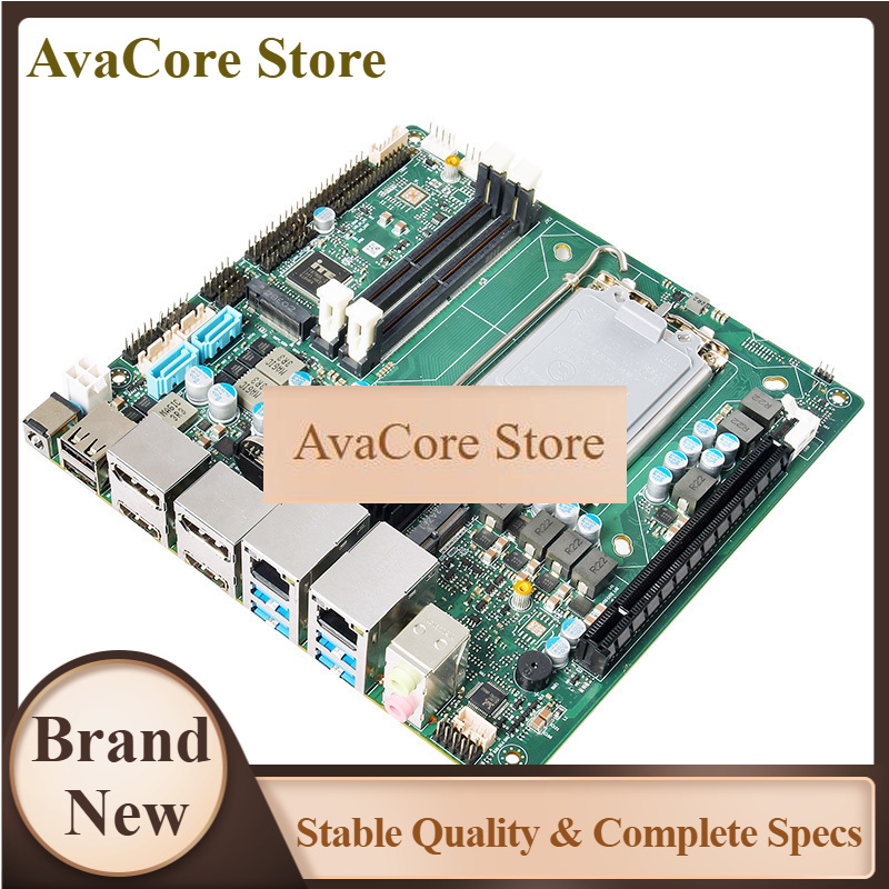 AvaCoreITX610B Motherboard Min - Lga1700 Itx Motherboard Ddr5 ulasan dan harga