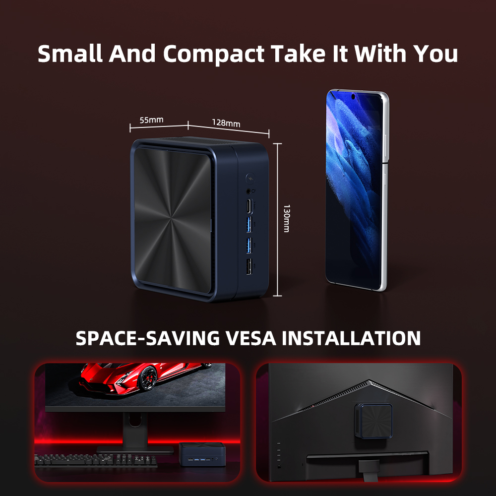 Mini PC AMD Ryzen 7 7735HS 784 - Amd Ryzen 7 7840Hs Mini Pc ulasan dan harga