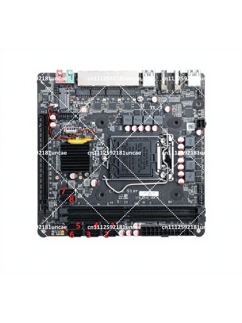Mini ITX Motherboard for 8th 9 - Nas Motherboard 8 Sata Mini Itx ulasan dan harga