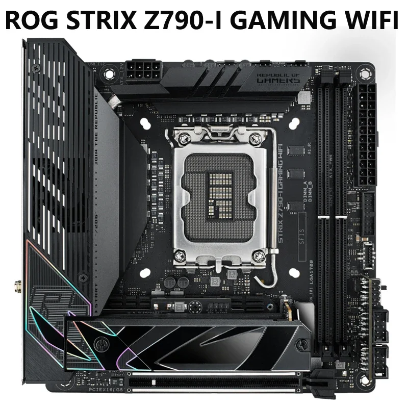 ASUS ROG STRIX Z790-I GAMING W - Lga1700 Itx Motherboard Ddr5 ulasan dan harga