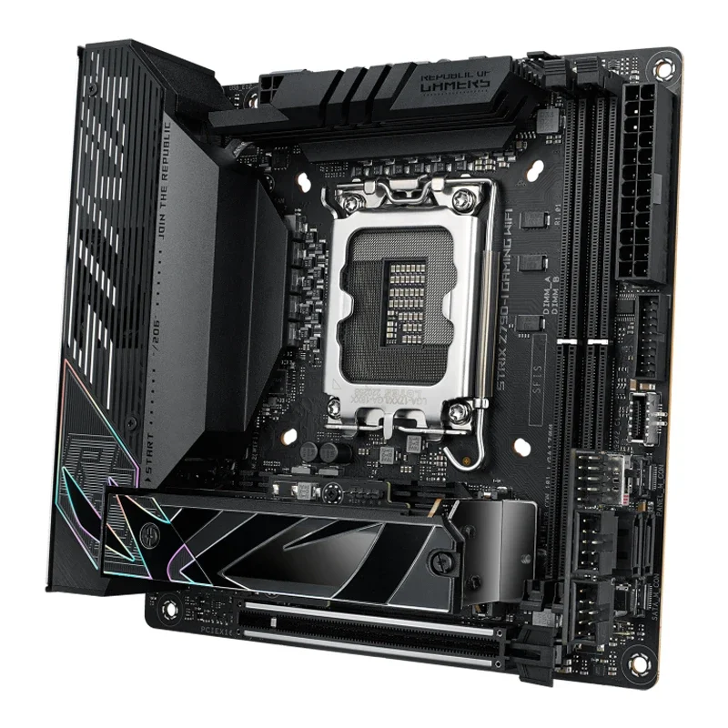 ASUS ROG STRIX Z790-I GAMING W - Lga1700 Itx Motherboard Ddr5 ulasan dan harga