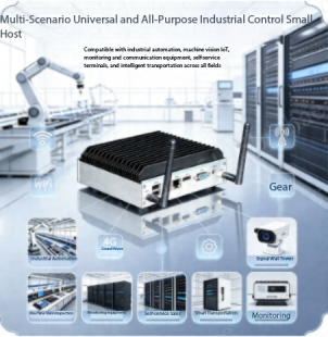 Mini Industrial PC - Quad-Core - Fanless Industrial Pc Rs485 Core I7 ulasan dan harga