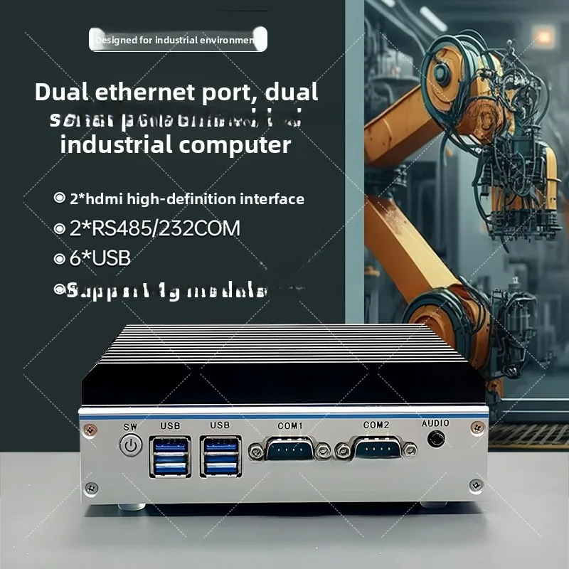 Mini Industrial PC - Quad-Core - Fanless Industrial Pc Rs485 Core I7 ulasan dan harga