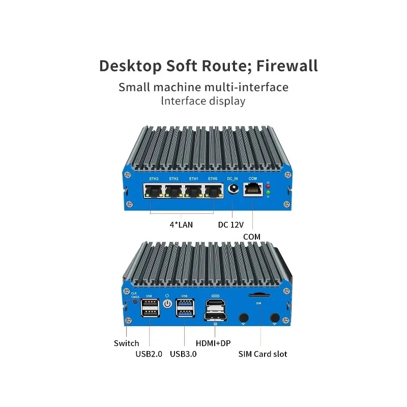 2026 Hot SellingN100 Soft Rout - Pfsense Firewall Router 2.5G 4 I226 ulasan dan harga