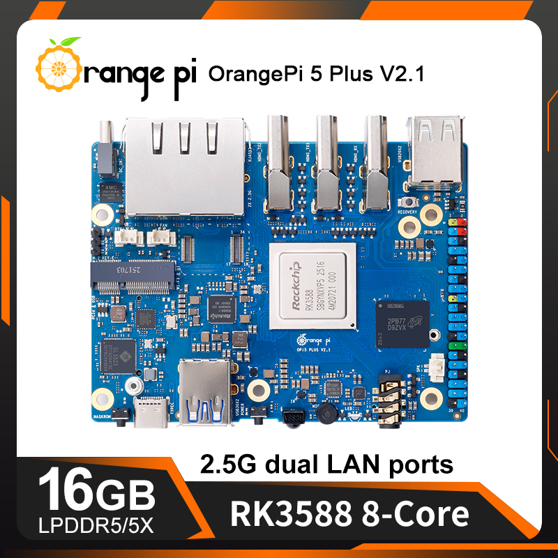 【Hot Sale】Orange Pi 5 Plus V2. - Orange Pi 5 Plus 16Gb ulasan dan harga