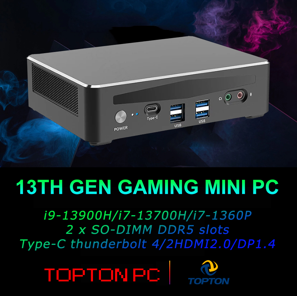 Mini Computer Gaming 13th Gen  - Intel Core I9 13900H Mini Pc ulasan dan harga