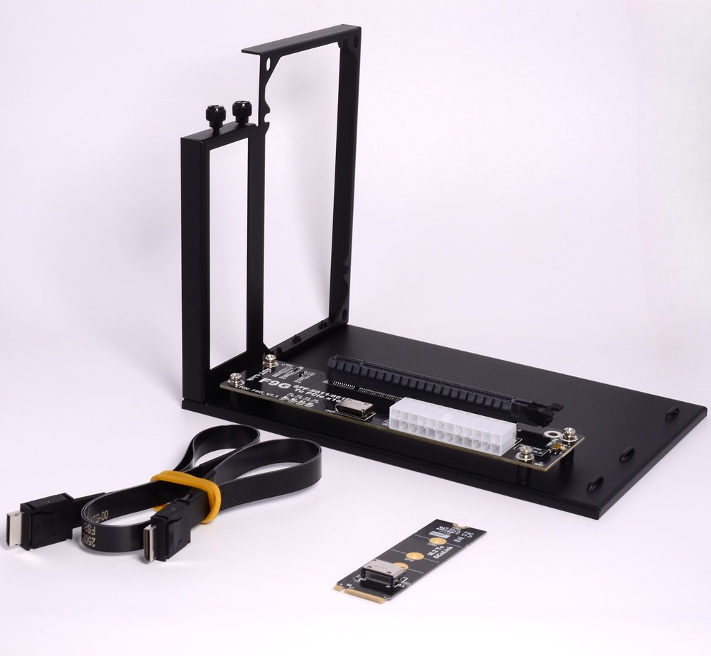 F9G-BK7 PCIe 4.0 X4 64Gbps OCu - Oculink Egpu Mini Pc ulasan dan harga