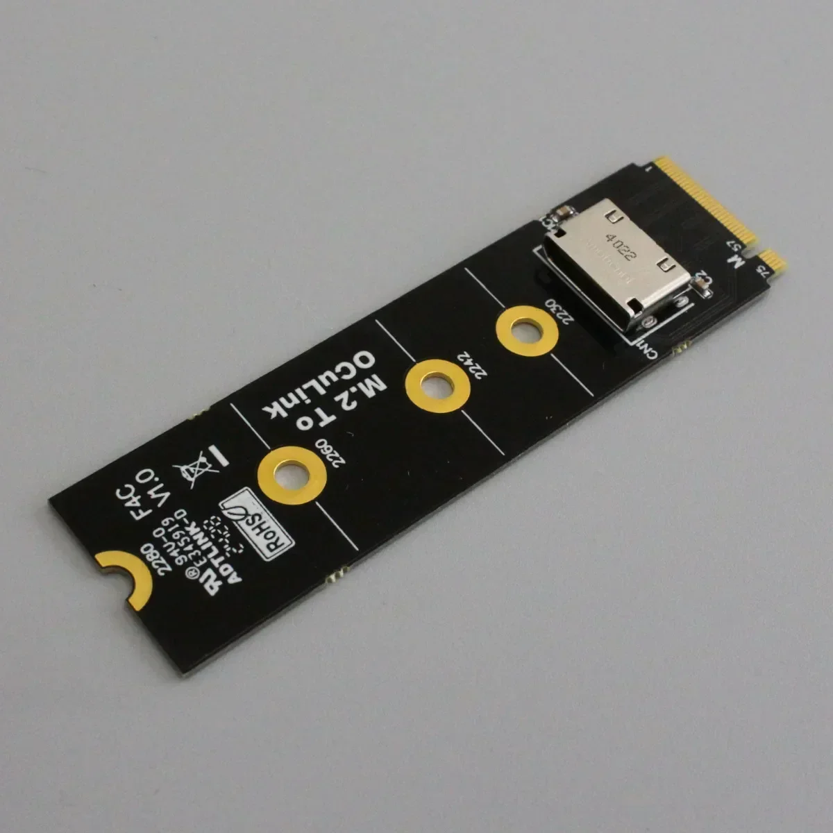 F9G-BK7 PCIe 4.0 X4 64Gbps OCu - Oculink Egpu Mini Pc ulasan dan harga