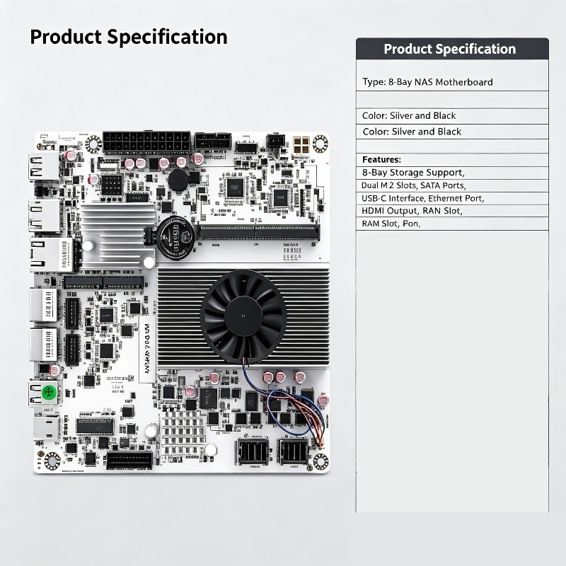 Mini ITX NAS Motherboard with  - Nas Motherboard 8 Sata Mini Itx ulasan dan harga