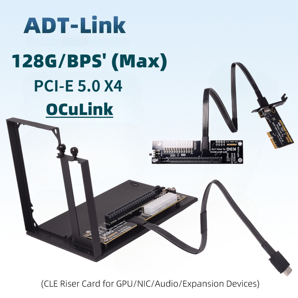 K993G PCIe 5.0 X4 To OCuLink S - Oculink Egpu Mini Pc ulasan dan harga
