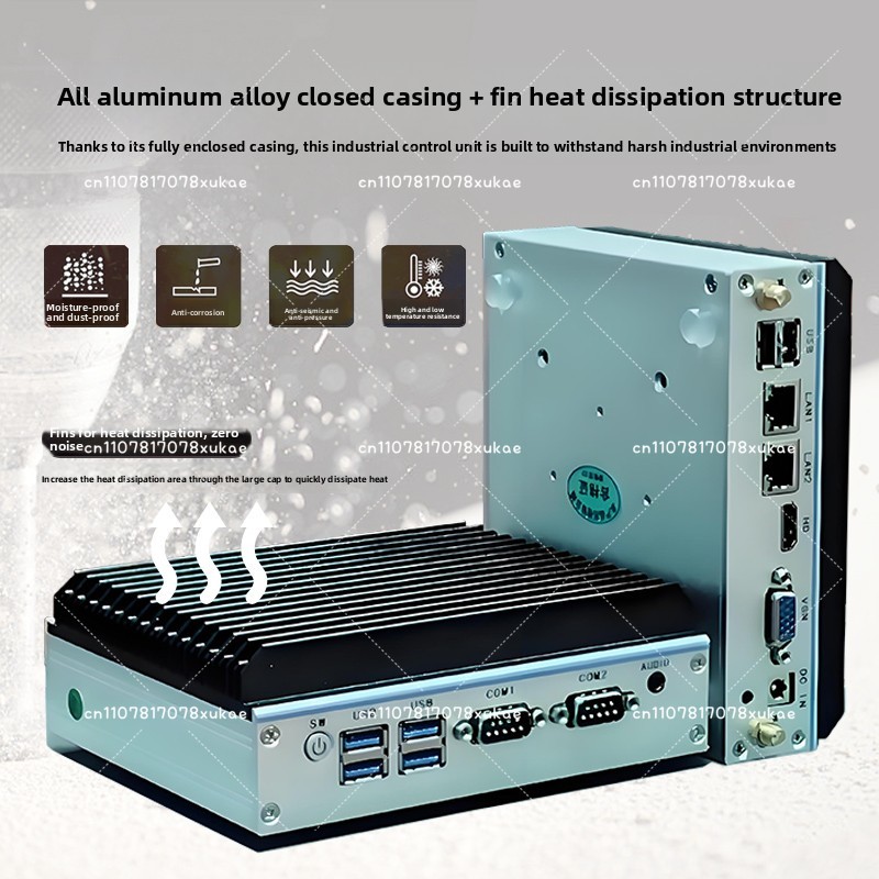 Mini Industrial PC - Quad-Core - Fanless Industrial Pc Rs485 Core I7 ulasan dan harga