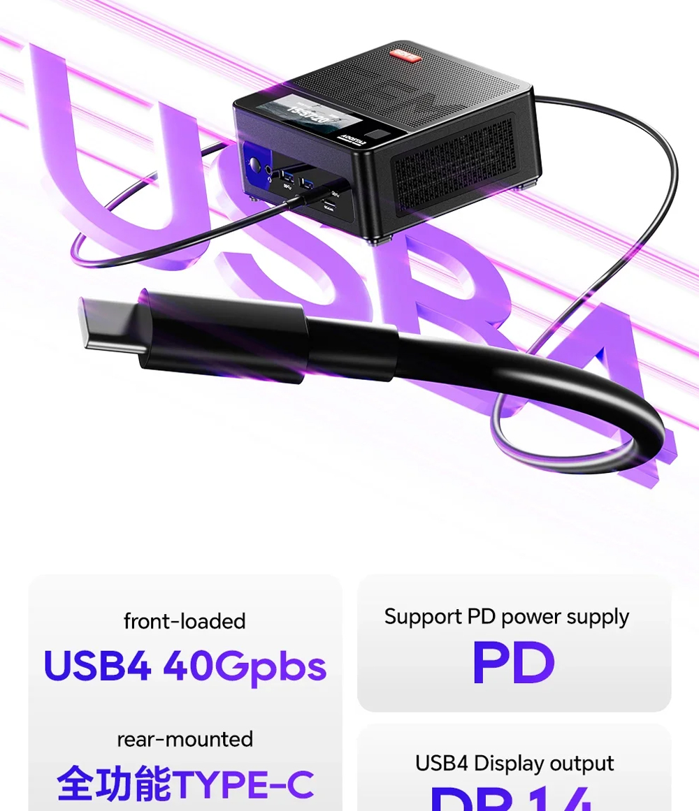 GEM12 AMD Ryzen 7 8845HS/R7 78 - Amd Ryzen 7 7840Hs Mini Pc ulasan dan harga