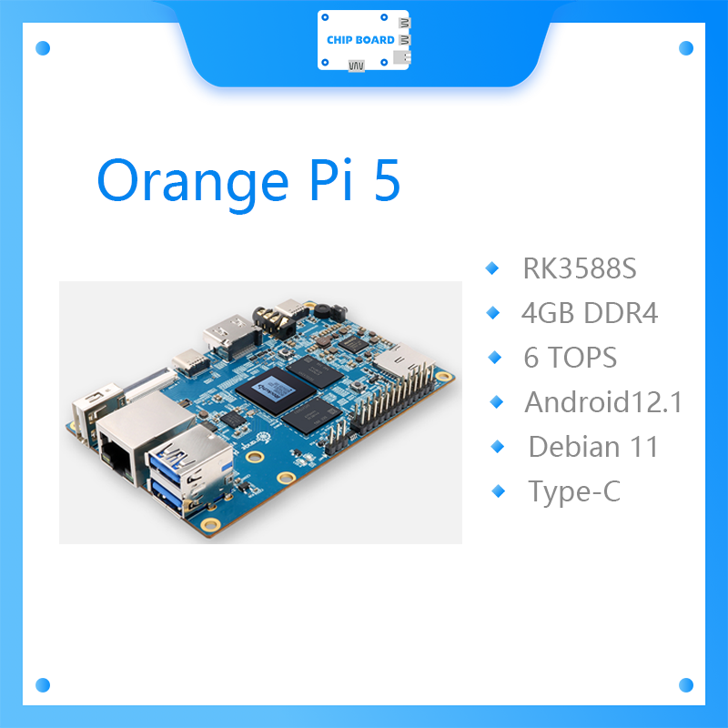 Orange Pi 5 4GB RK3588S,PCIE M - Rockchip Rk3588 Development Board ulasan dan harga