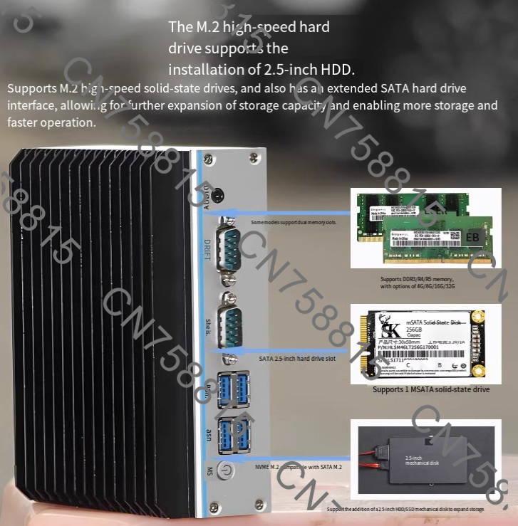 Dual LAN/Serial RS485, Fanless - Fanless Industrial Pc Rs485 Core I7 ulasan dan harga