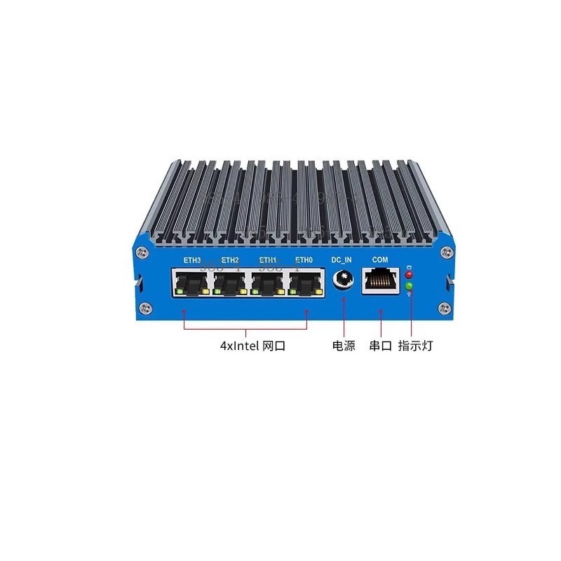 G48S N100 Soft Router Mini PC  - Pfsense Firewall Router 2.5G 4 I226 ulasan dan harga