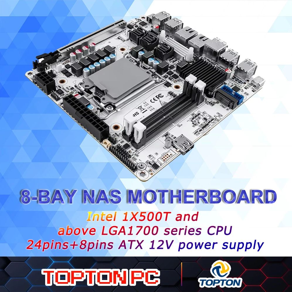 8-Bay NAS Mini ITX Motherboard - Nas Motherboard 8 Sata Mini Itx ulasan dan harga