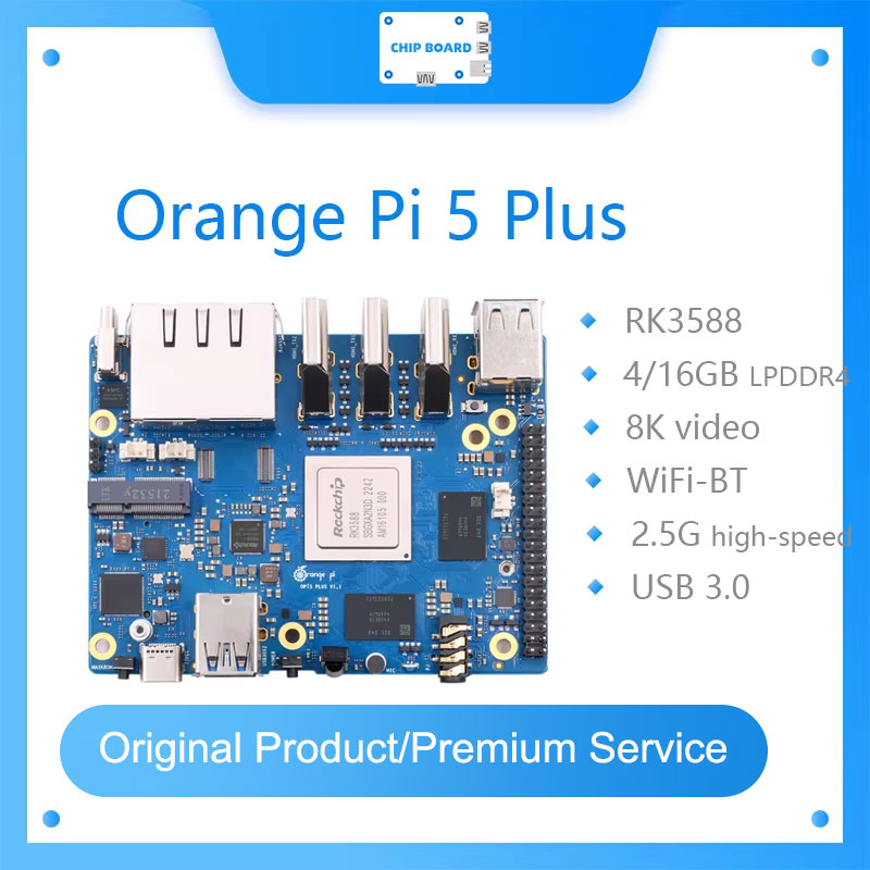 Orange Pi 5 Plus  Single Board - Orange Pi 5 Plus 16Gb ulasan dan harga