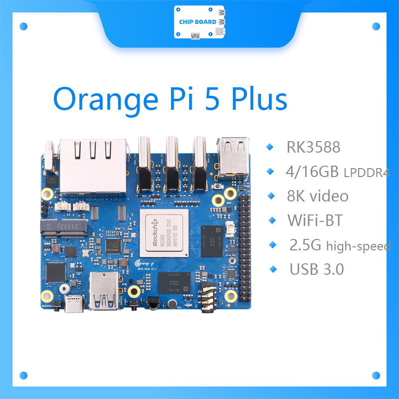 Orange Pi 5 Plus 16G RAM Singl - Orange Pi 5 Plus 16Gb ulasan dan harga