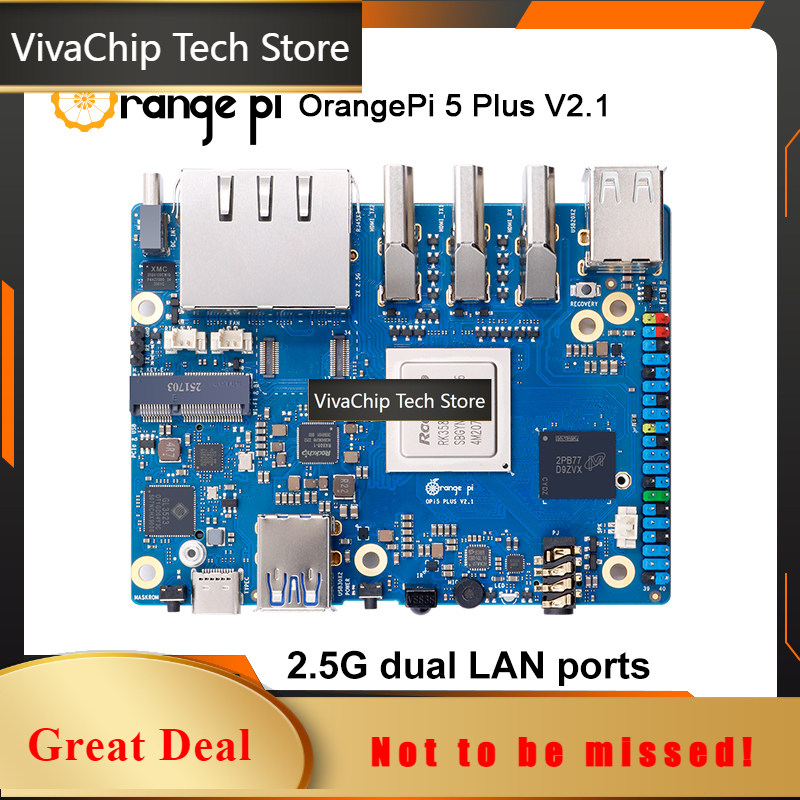 VivaCTOrange Pi 5 Plus V2.1 Ve - Orange Pi 5 Plus 16Gb ulasan dan harga