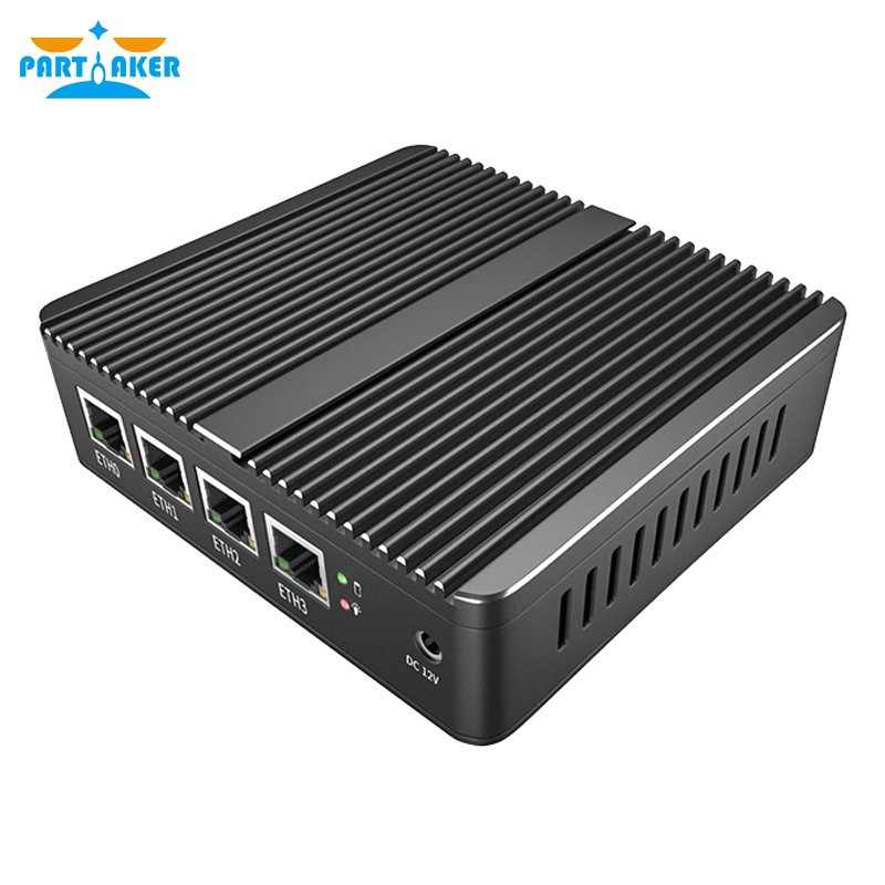 Partaker Fanless pfSense Route - Pfsense Firewall Router 2.5G 4 I226 ulasan dan harga