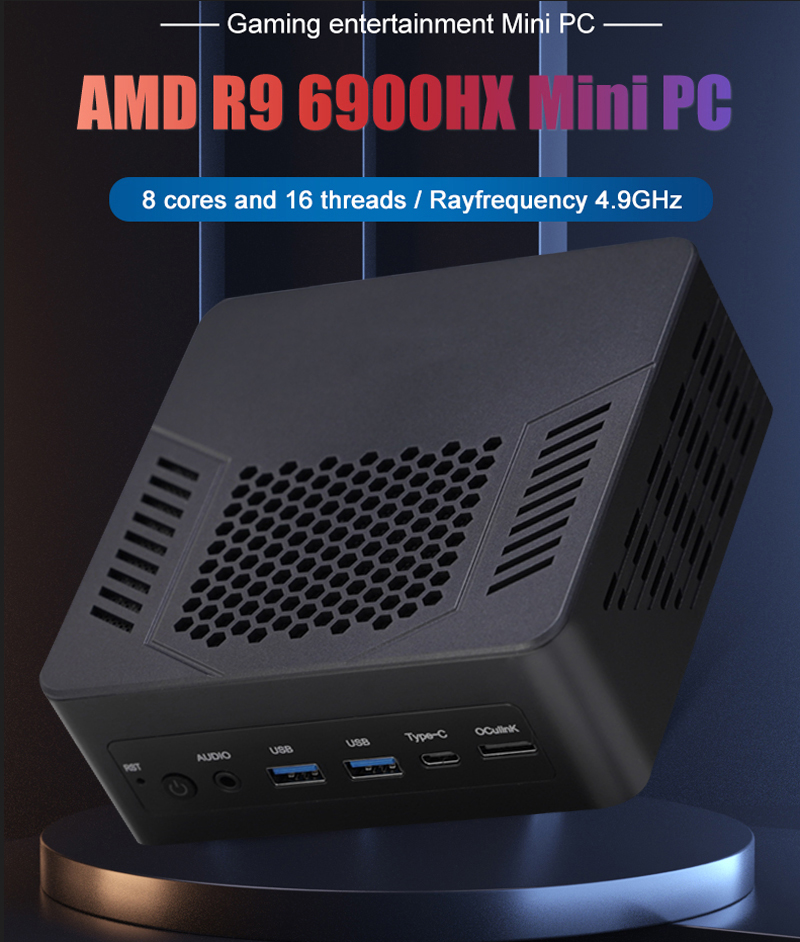 Qculink Mini PC AMD Ryzen 9 89 - Amd Ryzen 9 7940Hs 64Gb Mini Pc ulasan dan harga
