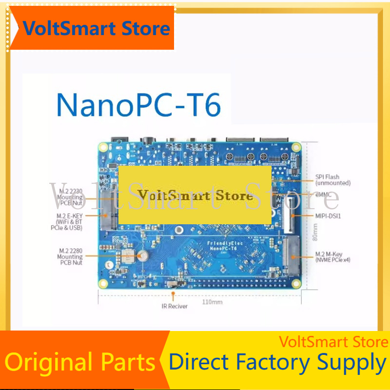 VoltSNanopc T6 Development Boa - Rockchip Rk3588 Development Board ulasan dan harga