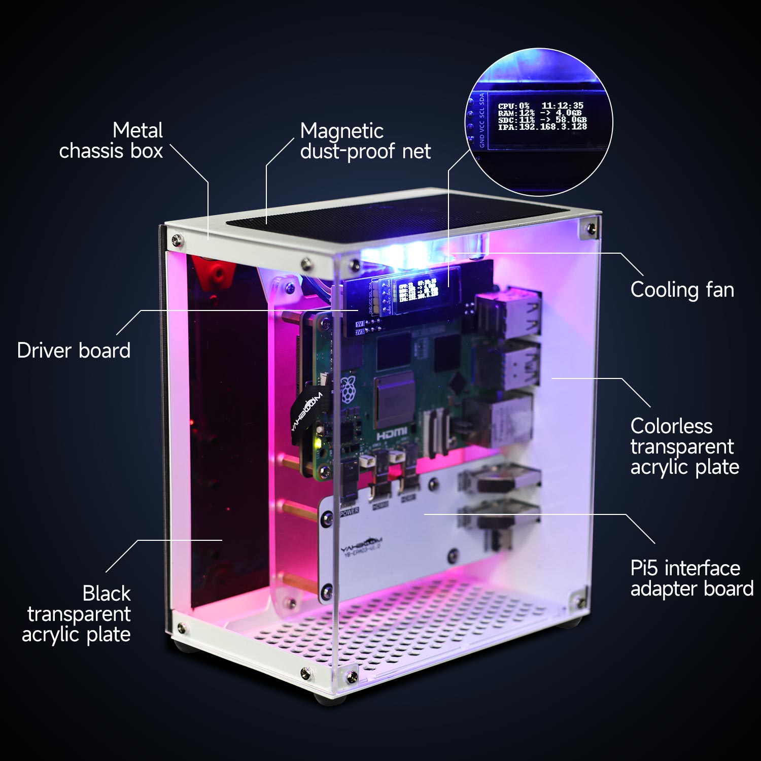 Raspberry Pi 5 Case Protective - Raspberry Pi 5 8Gb Board ulasan dan harga