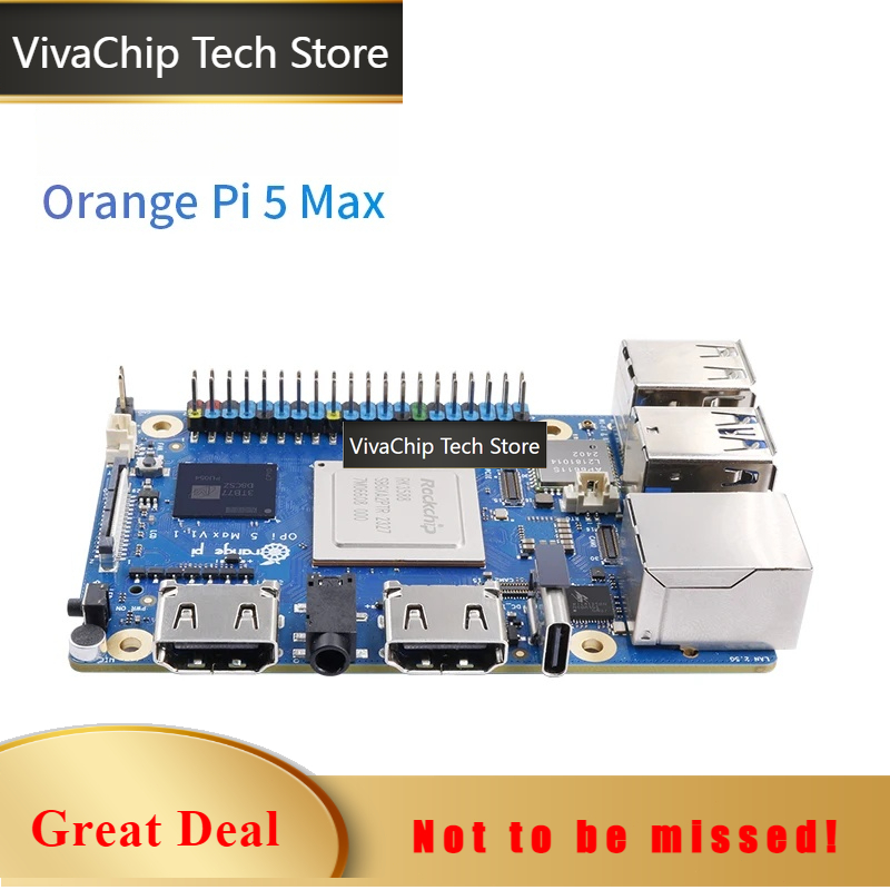 VivaChip TechOrange Pi 5 Max 1 - Rockchip Rk3588 Development Board ulasan dan harga