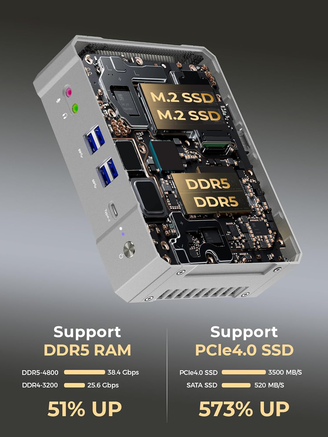 Yohirs 13th Gen i9 13900H i7 1 - Intel Core I9 13900H Mini Pc ulasan dan harga